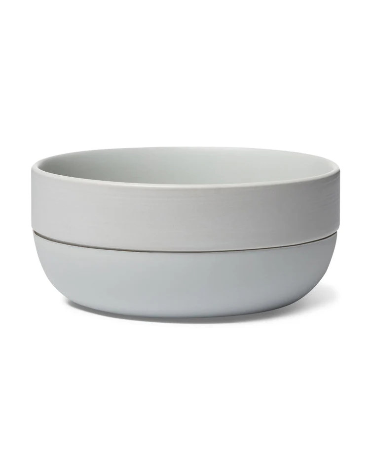 Little Foodie Grey Dog Bowl