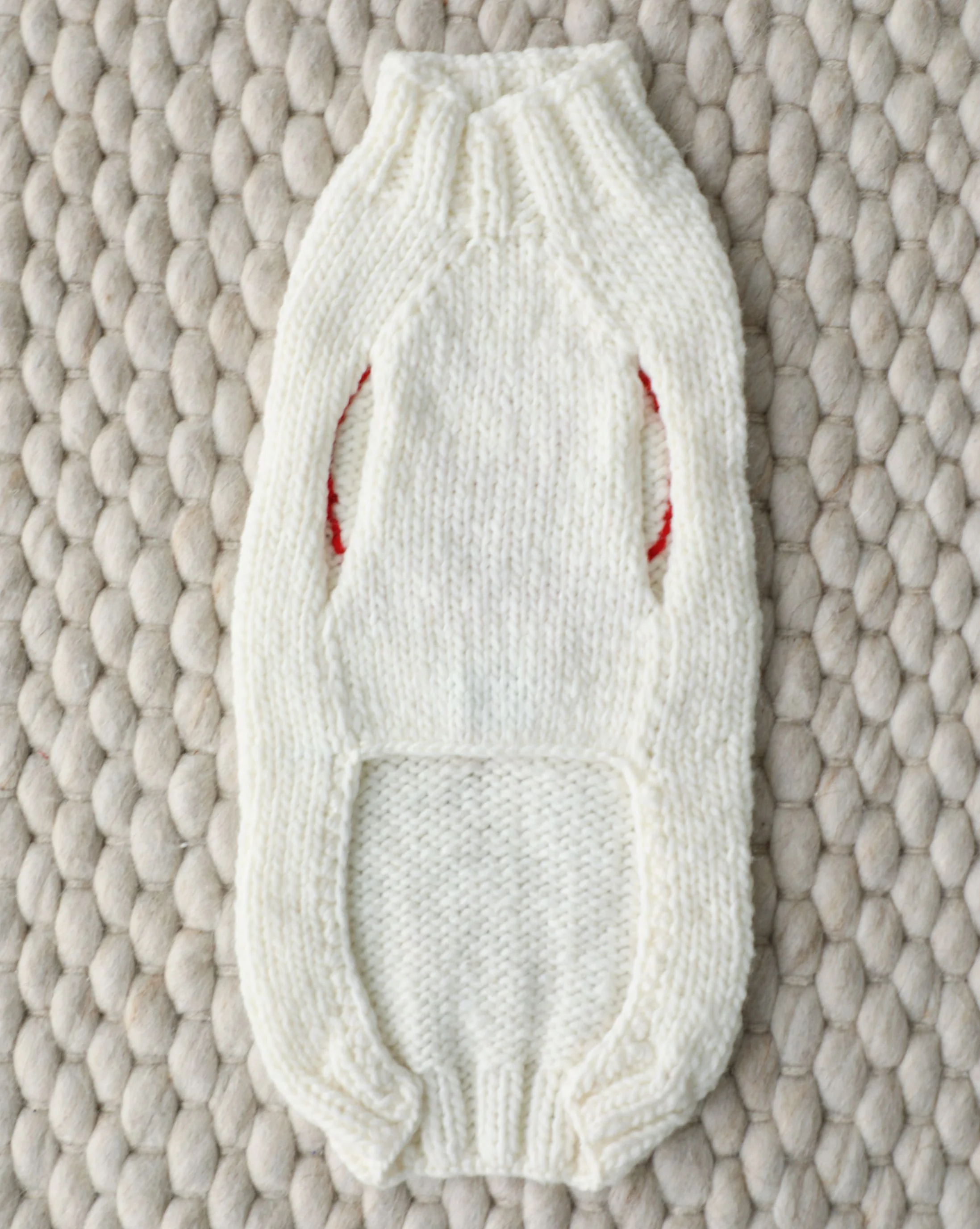 Love Notes Knit Dog Sweater - Image 2