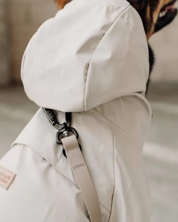 Brighton Ivory Rain Jacket - Image 4