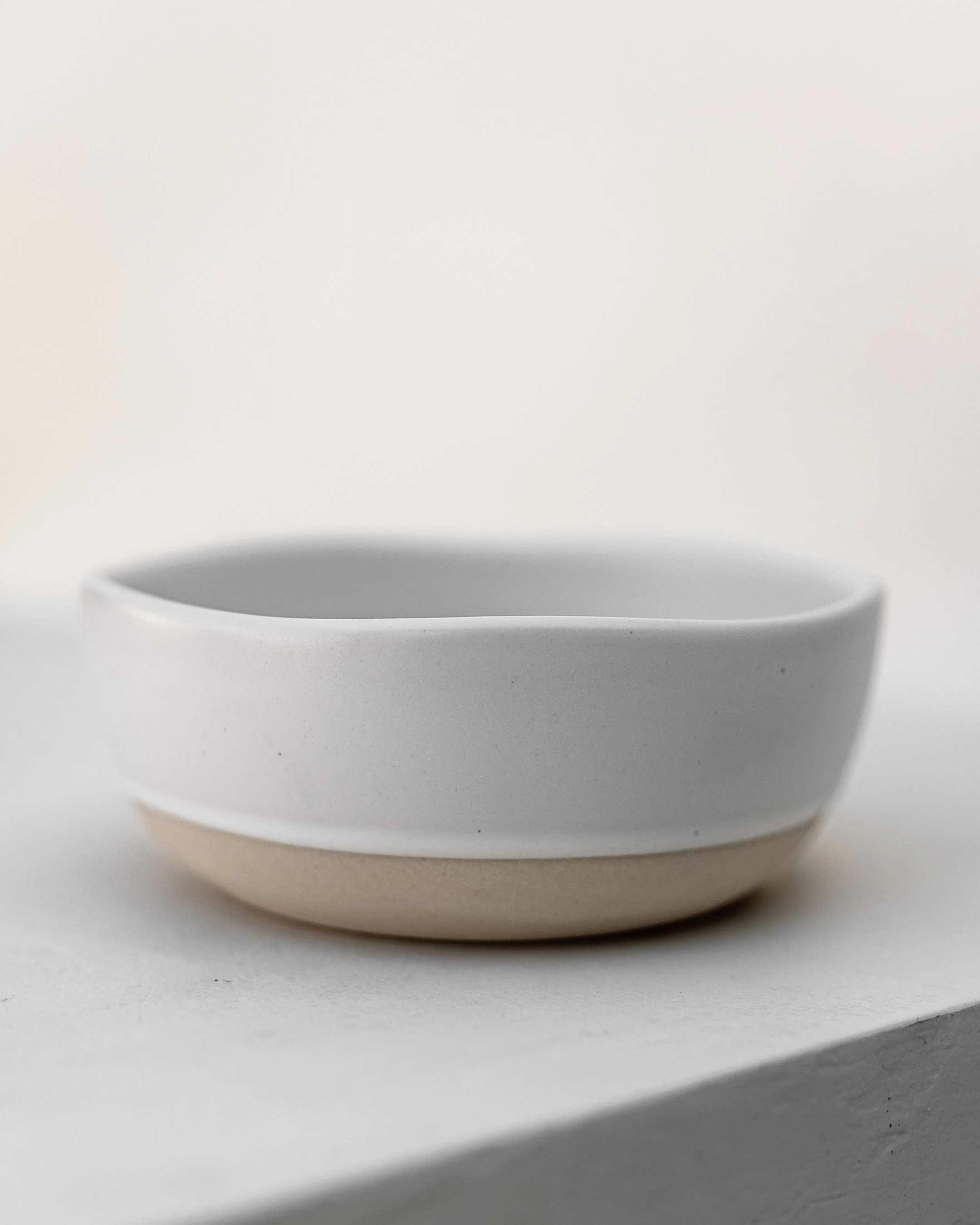Little Foodie Cool White Dog Bowl