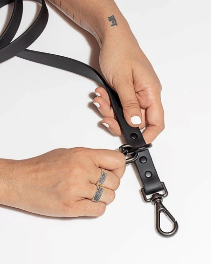 Wild One Black Dog Leash - Image 4
