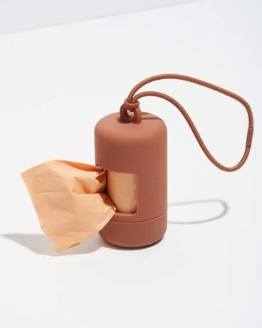 Wild One Cocoa Poop Bag Carrier