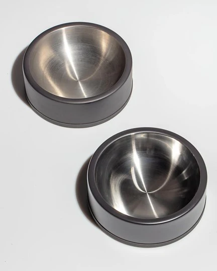 Wild One Black Metal Dog Bowl - Image 2