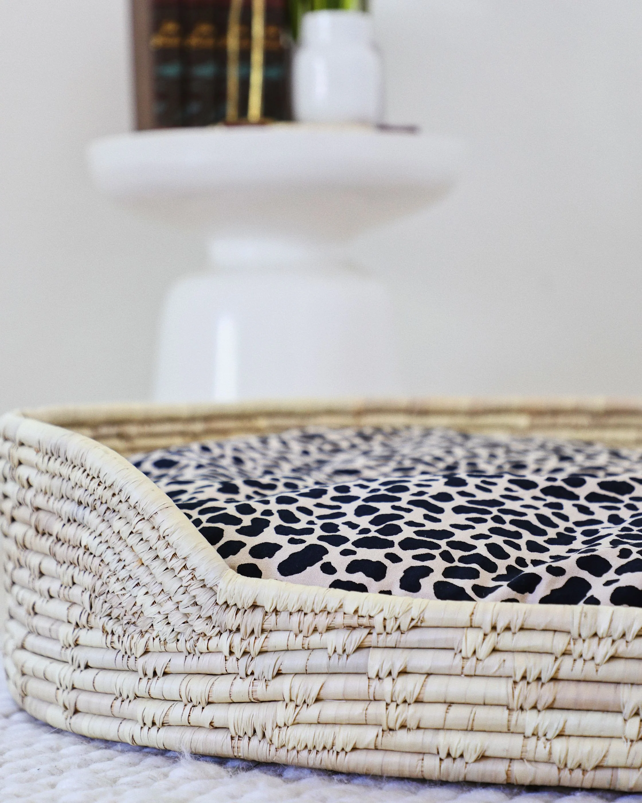 Mangrove Woven Palm Basket Bed - Image 5