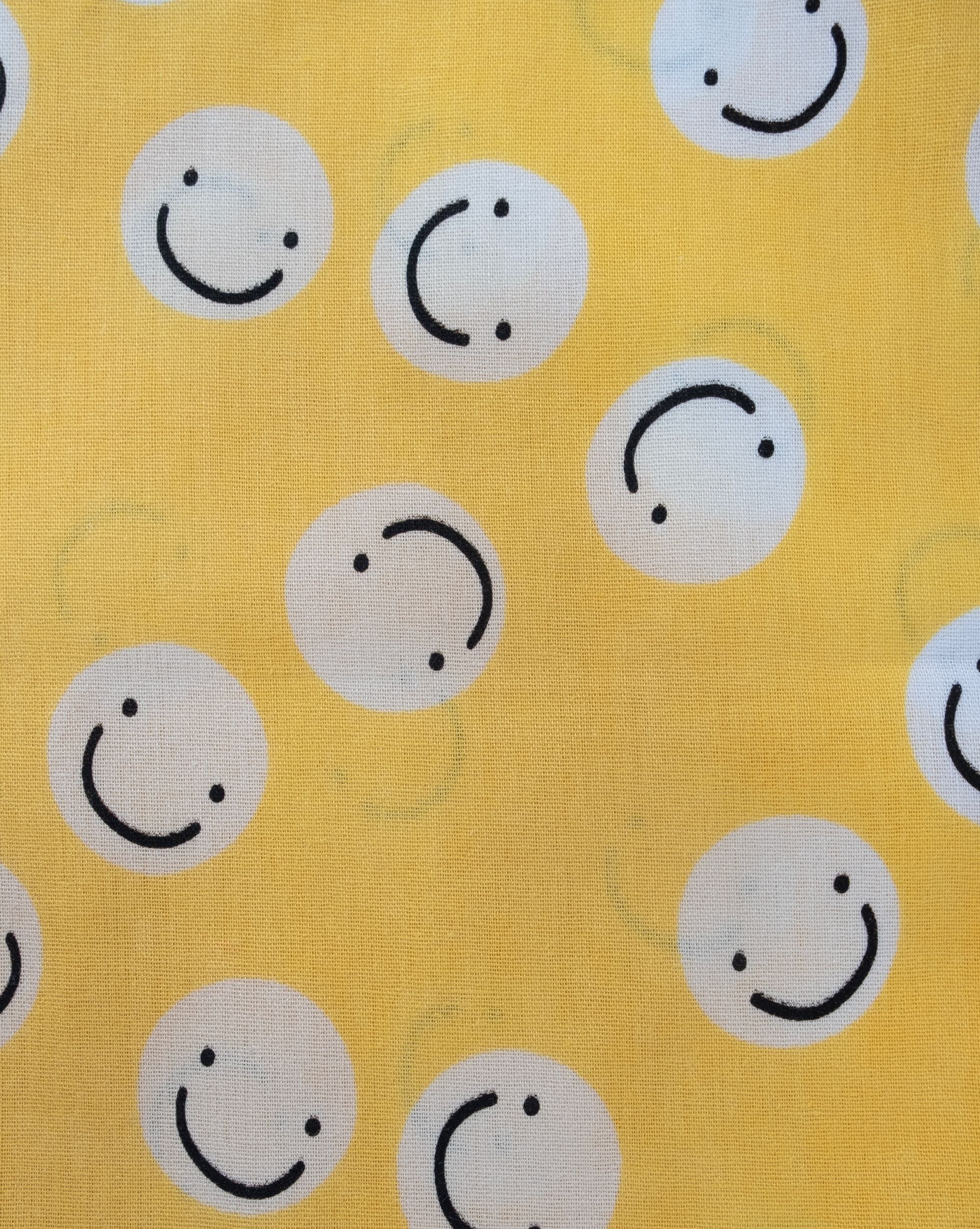 Stella Smiley Face Yellow Bandana - Image 7