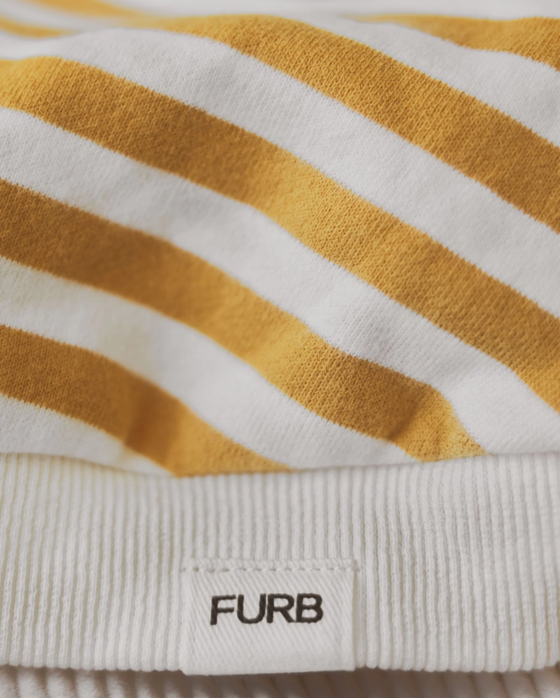 Camden Goldenrod Striped Dog Sweatshirt - Image 6