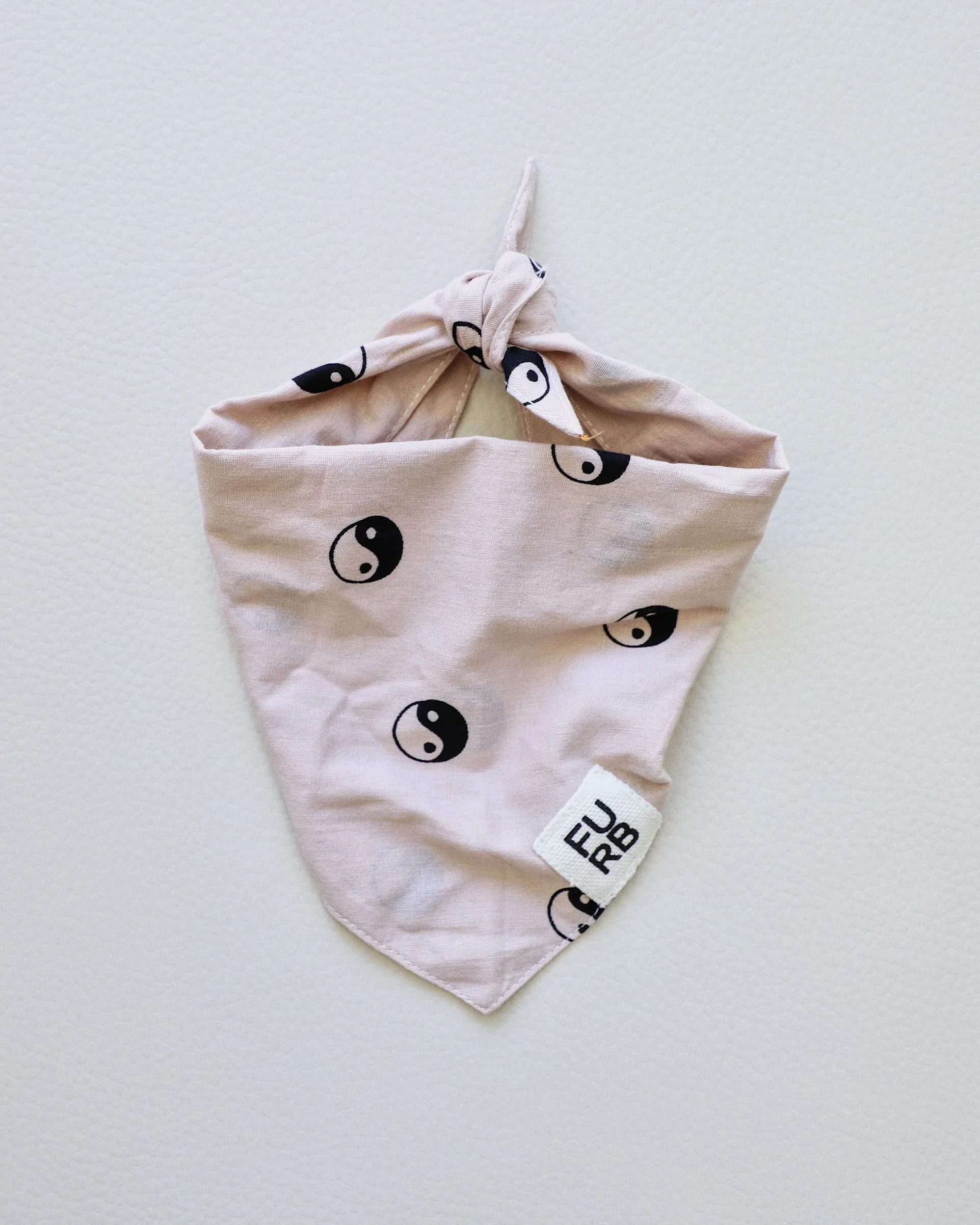 Total Zen Pink Yin Yang Dog Bandana