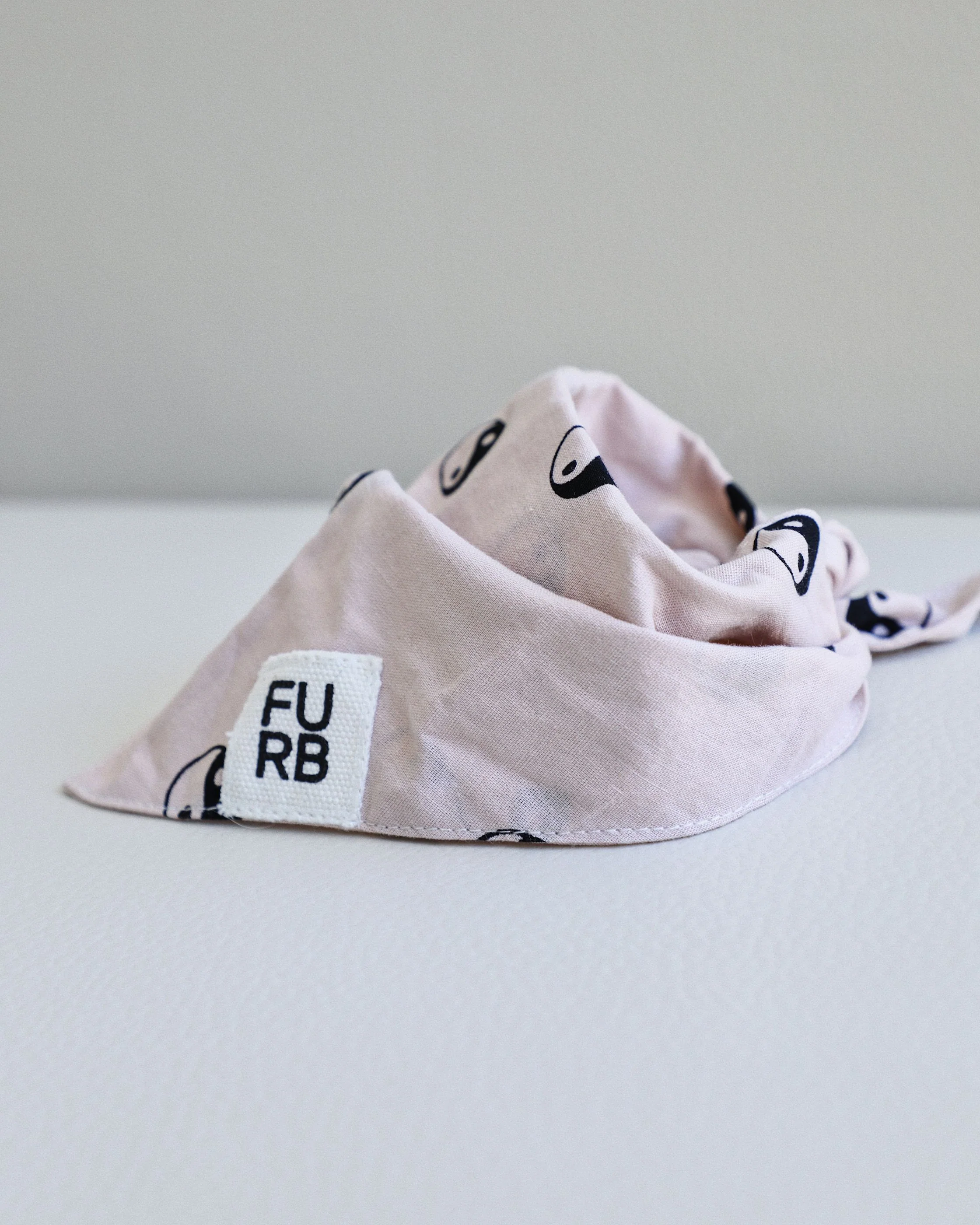 Total Zen Pink Yin Yang Dog Bandana - Image 4
